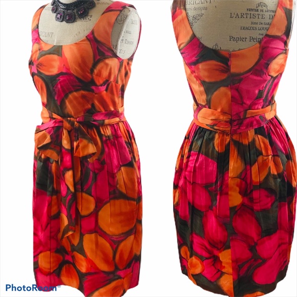 Laundry By Shelli Segal Color Splash 💦 Dress - Picture 10 of 10